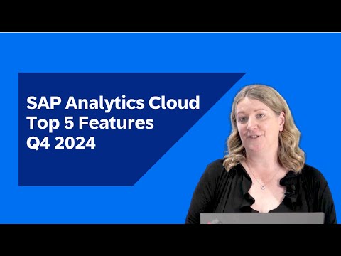 SAP Analytics Cloud – Top 5 Q4 2024 | What