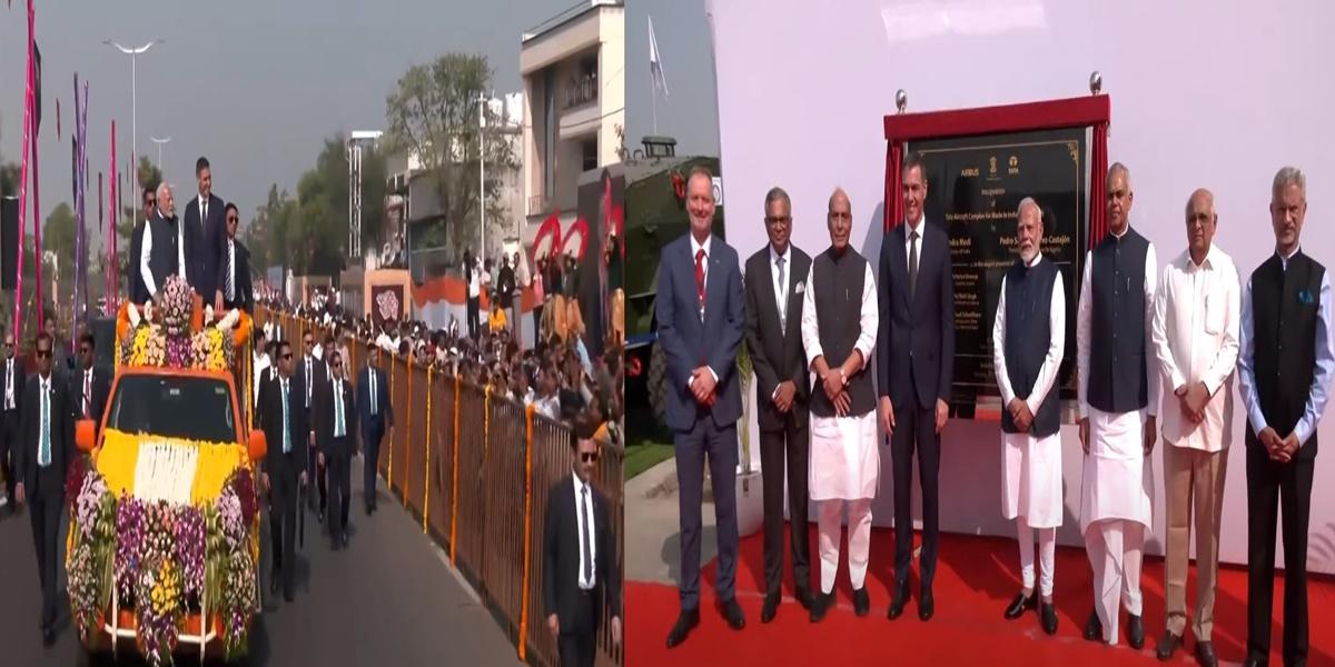 PM Modi, Spanish Prez inaugurate Tata-Airbus C295 facility, pave way for ‘Make in India’ in aviation [Video]