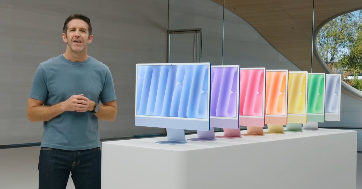 Apple posts event video for new M4 iMac, confirms first of three Mac announcements this week