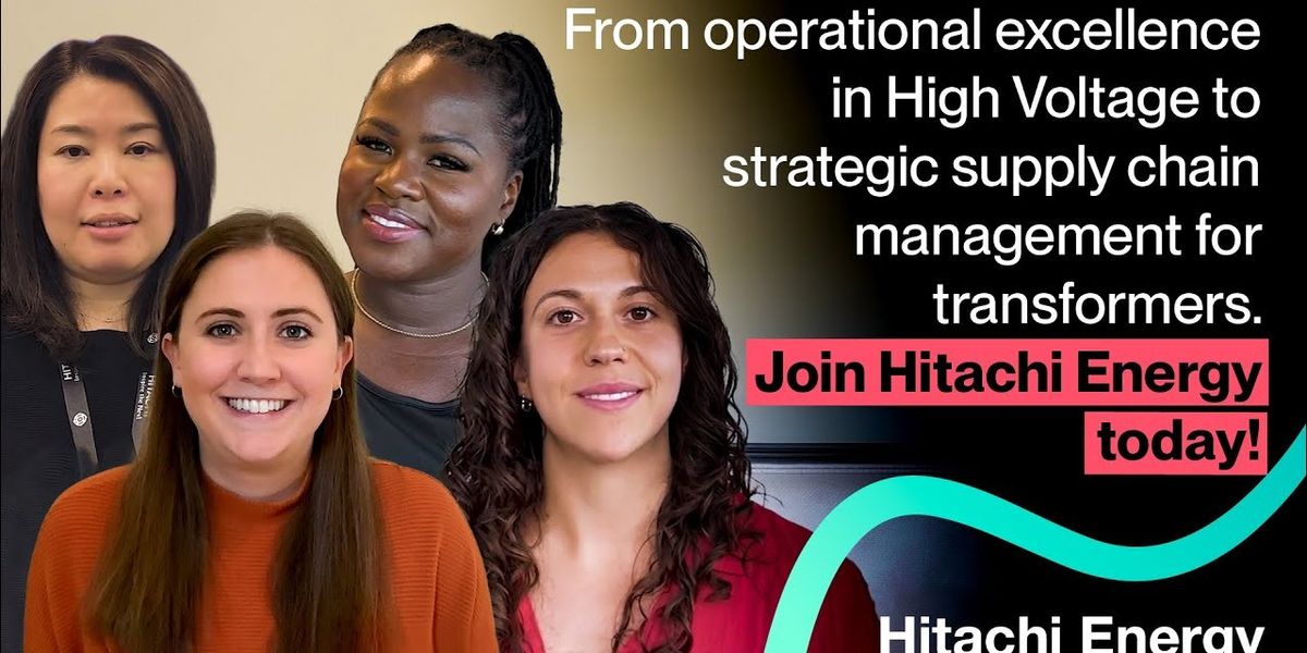 Explore Hitachi Energy jobs and join their different teams [Video]