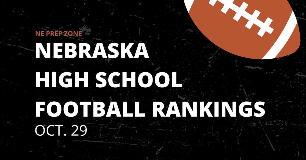 Nebraska high school football rankings, Oct. 29 [Video]