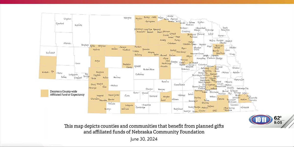 Nebraska Community Foundation celebrates 30 years of building Greater Nebraska [Video]