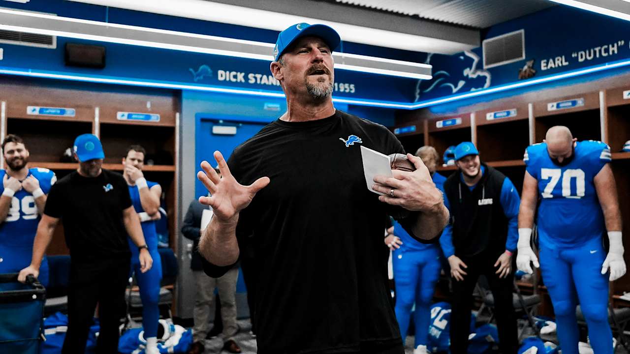 What impressed Detroit Lions head coach Dan Campbell most about Sunday’s win? [Video]