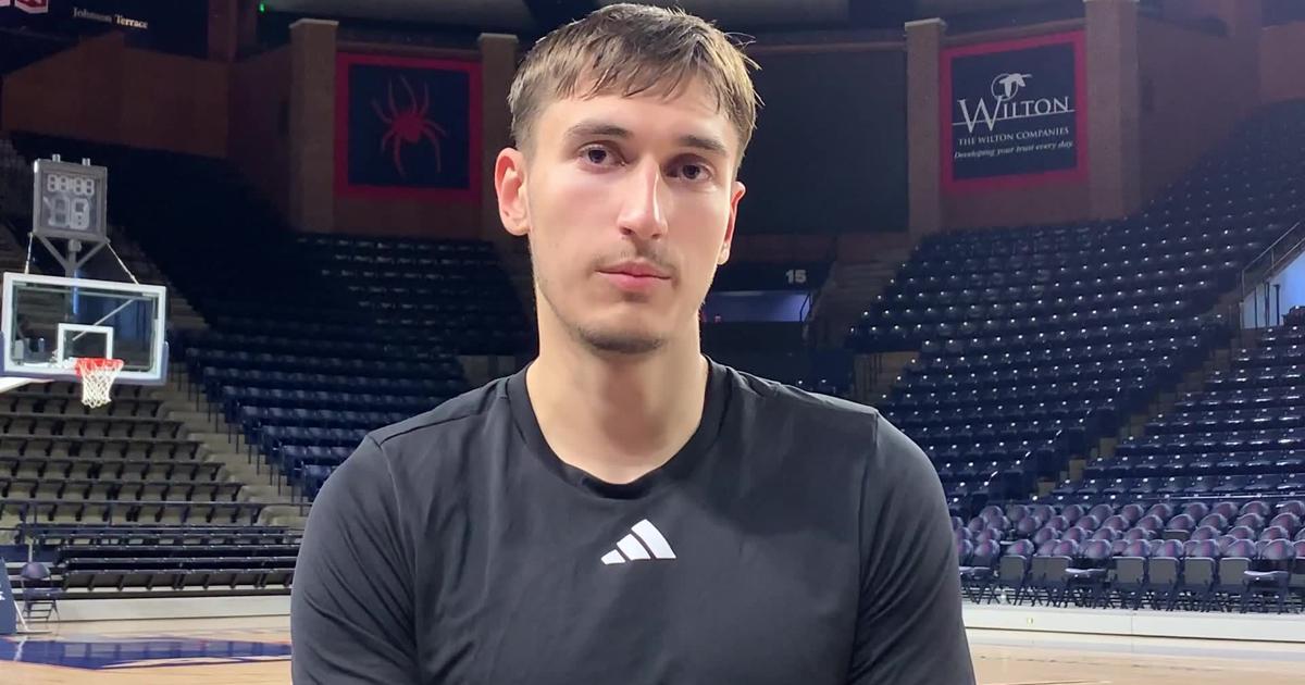 After 2 years, 2 national titles at UConn, Apostolos Roumoglou is at UR [Video]