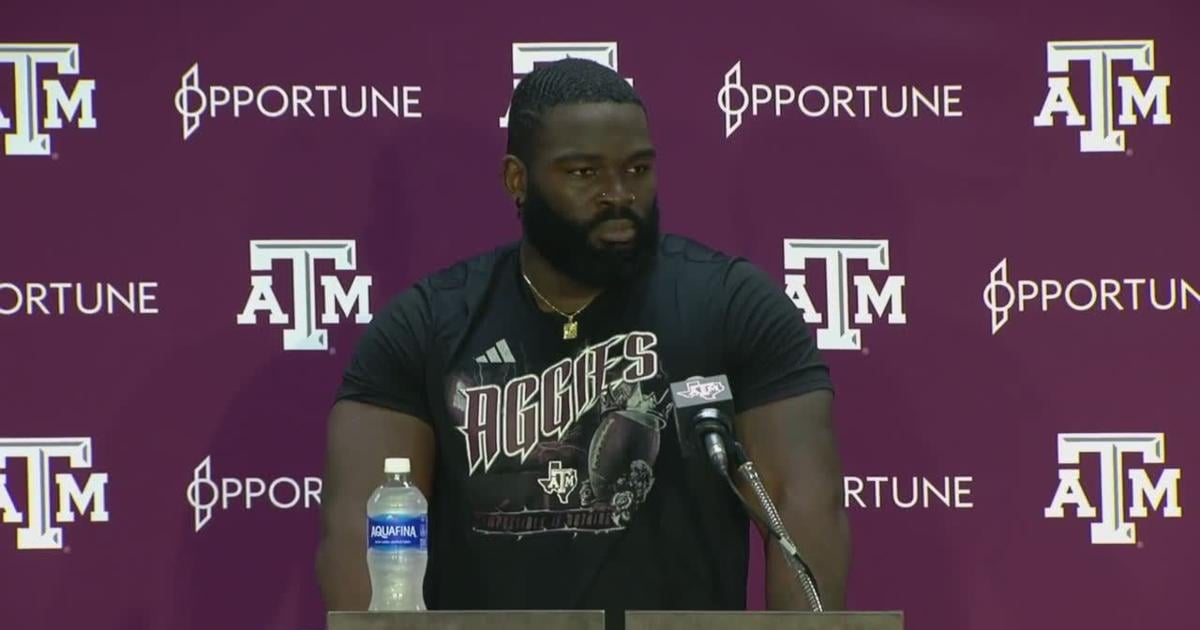 Texas A&M DT Albert Regis previews game at South Carolina [Video]