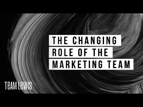 Global CMO Report – Part 5: The changing role of the marketing team [Video]