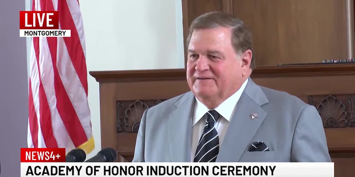 Alabama Academy of Honor induction ceremony [Video]