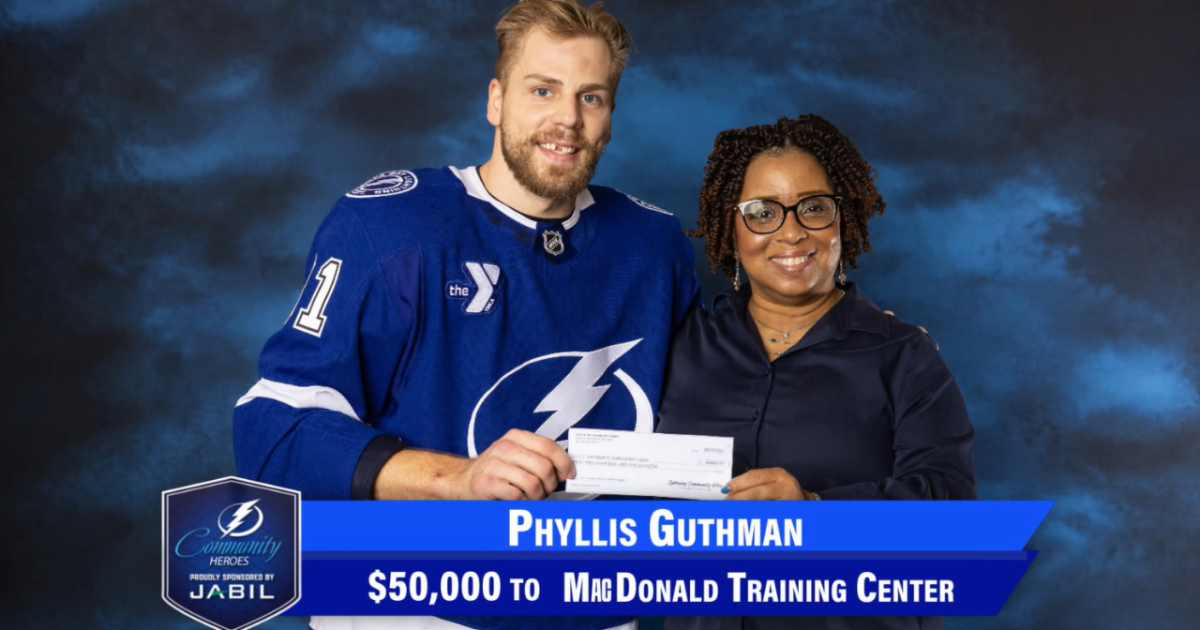 Tampa Bay Lightning Community Hero: Phyllis Guthman [Video]