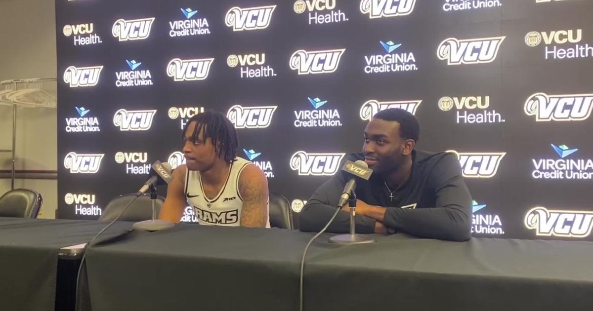 VCU guards Phillip Russell, Joe Bamisile on Bamisile’s confidence headed into season; promising freshman Terrence Hill Jr.; collective experience [Video]