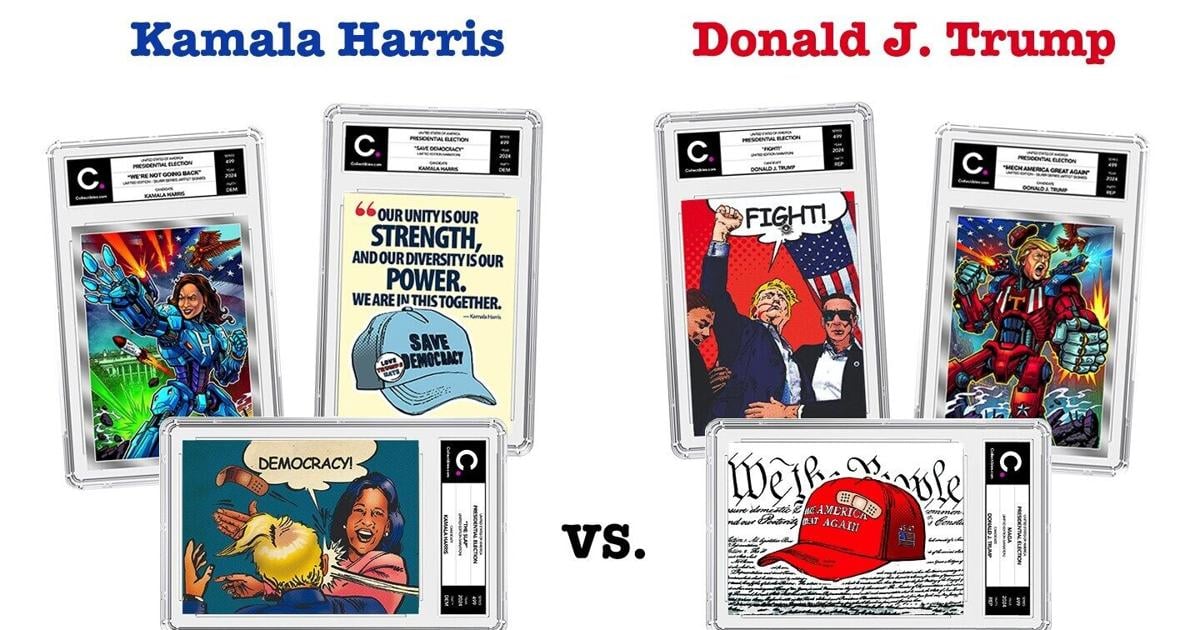 BREAKING: Kamala Harris Leads Donald J. Trump in Sales of Exclusive Election Collectibles: Could This Be a Surprising Election Predictor? | PR Newswire [Video]