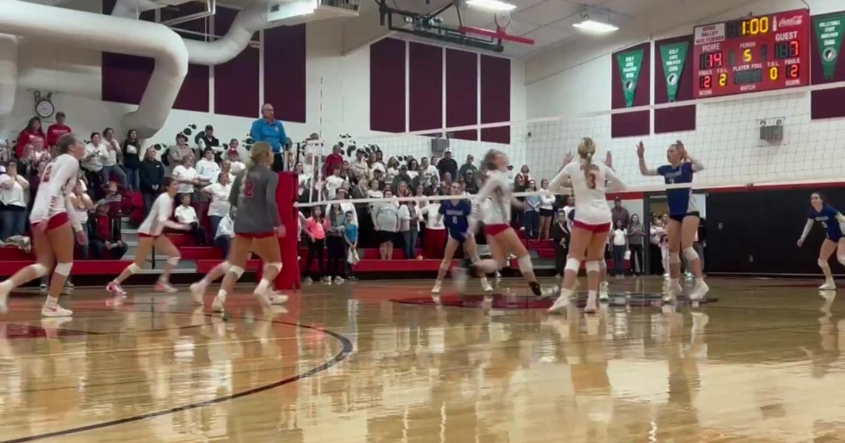 The River Valley volleyball team scores match point to beat Newell-Fonda [Video]