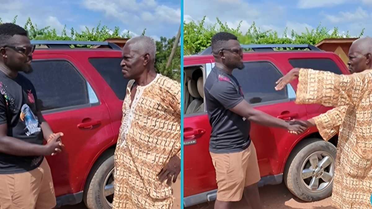 GH Social Media Influencer Meets The SHS Headmaster Who Enrolled Him Without Taking Admission Fee [Video]