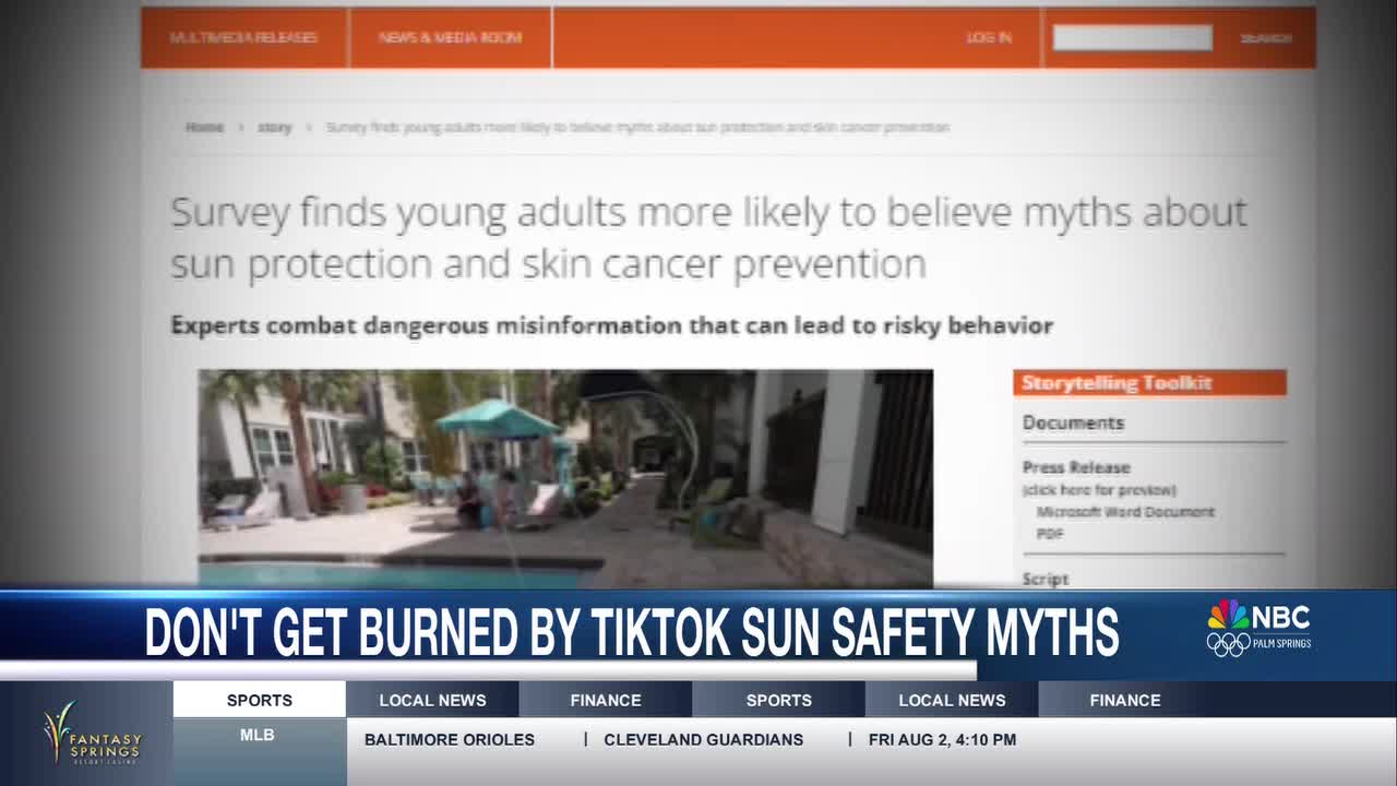 Experts Warn Against Misinformation on Sunscreen and Sun Exposure Spread by Social Media Influencers [Video]