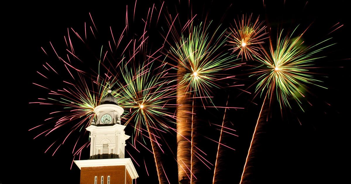 See fireworks light up downtown Opelika at the end of Fall Festival on the Square [Video]