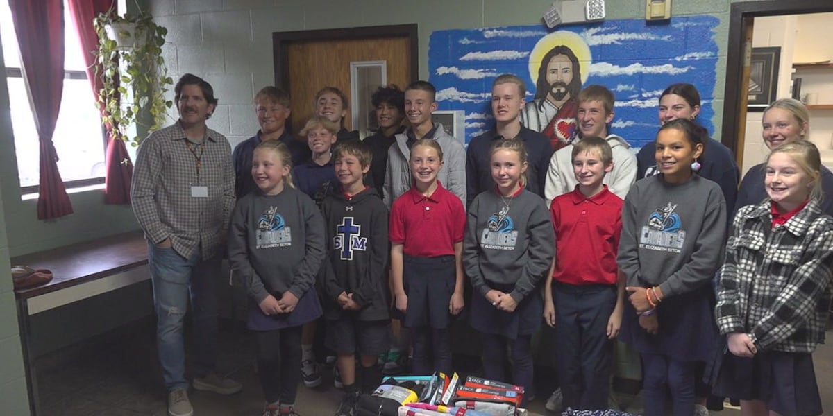 Students warm hearts, bodies with donation to Cornerstone Rescue Mission [Video]