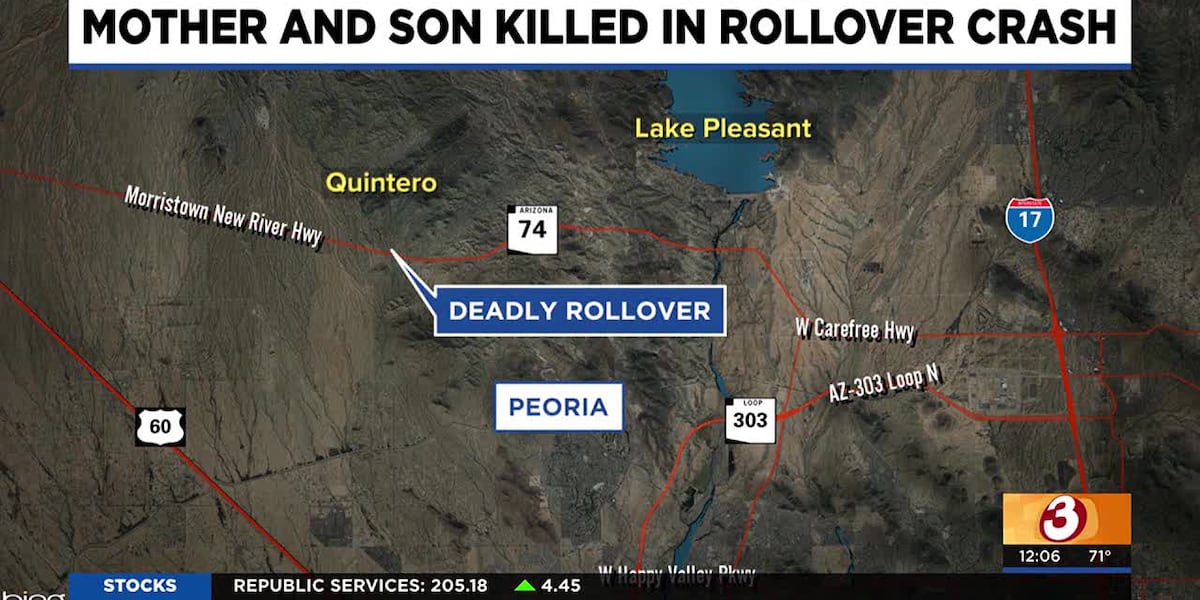 Phoenix woman, young son killed in crash near Lake Pleasant [Video]