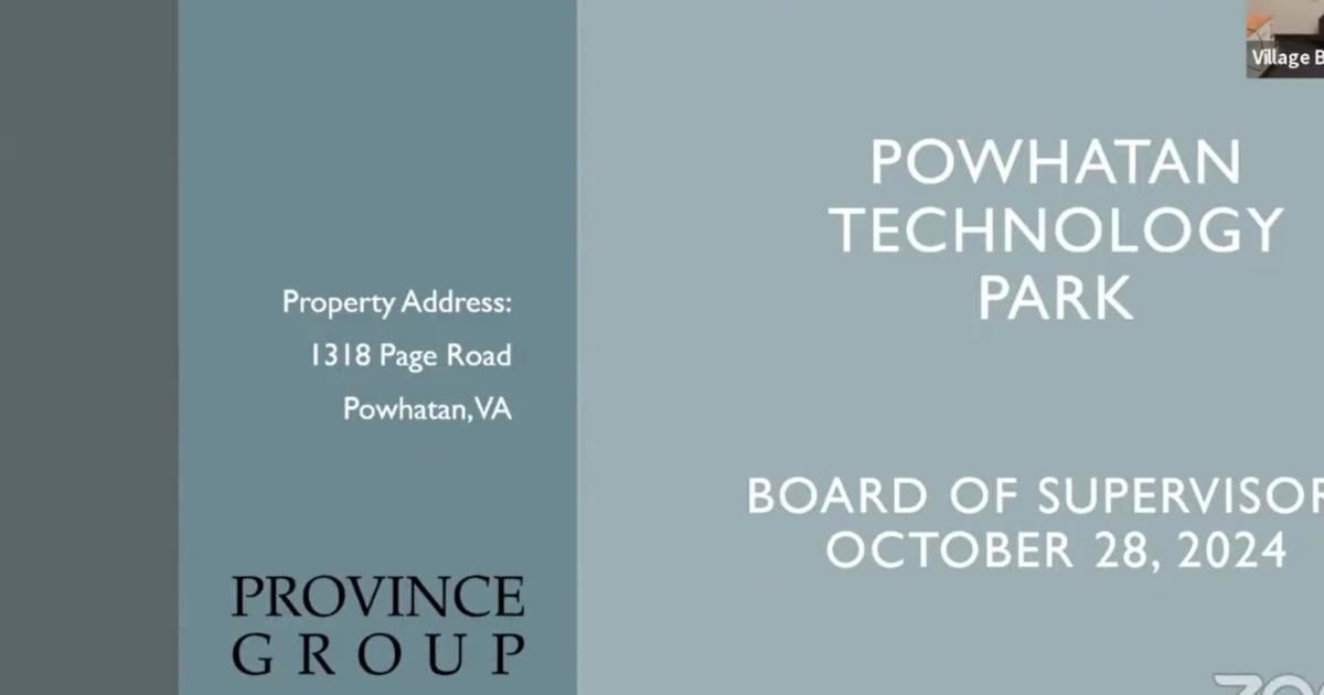 Powhatan County Board meeting on data center [Video]