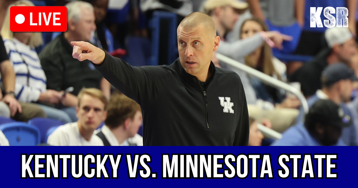 LIVE BLOG: Kentucky vs. Minnesota State [Video]