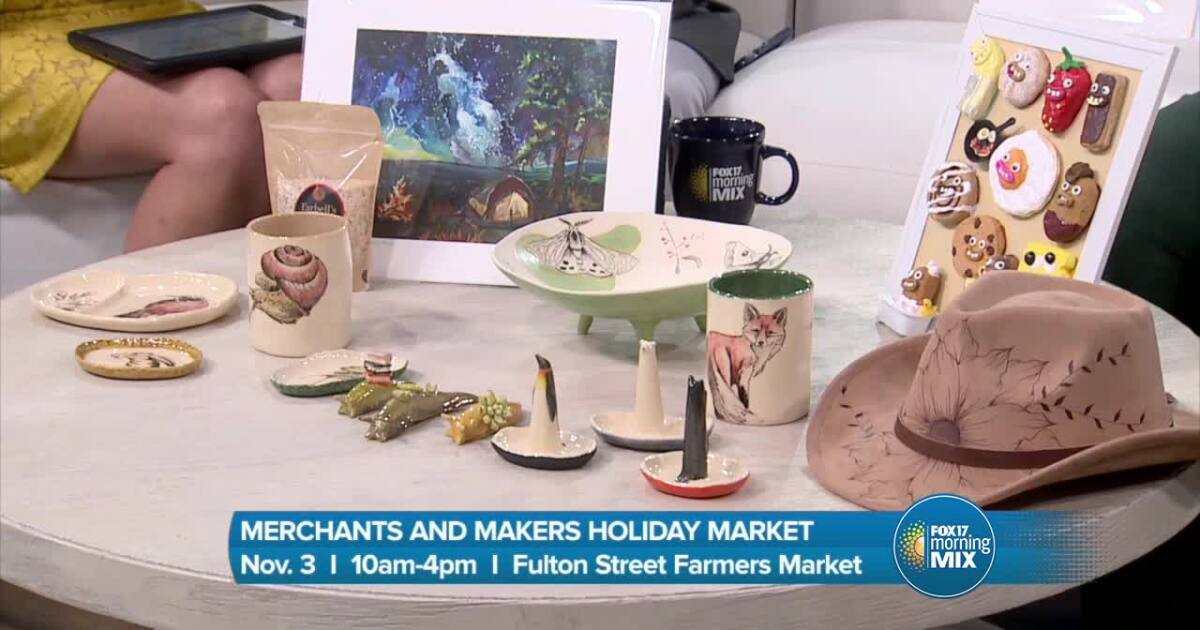 Get started on holiday shopping at this weekend’s Merchants and Makers event [Video]