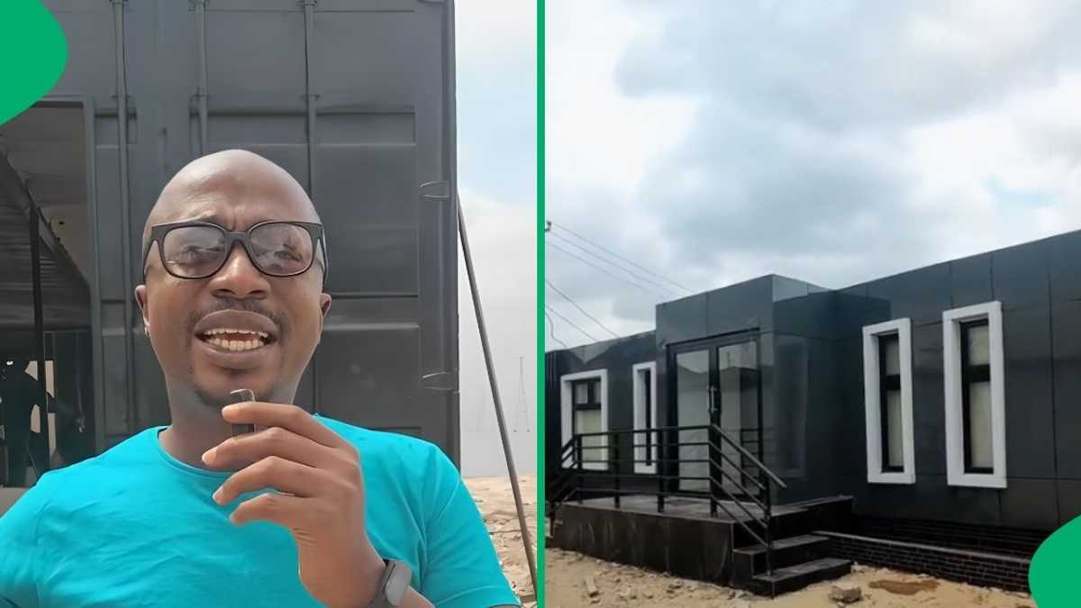 Create a Plan: Man Builds Office Using Shipping Containers, Goes Against All Odds [Video]