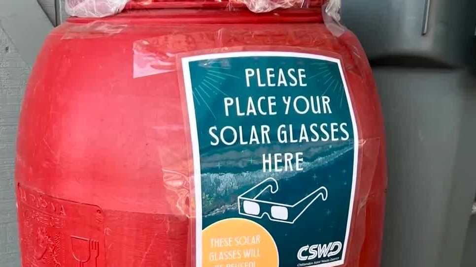 Chittenden Solid Waste District wins award for recycling eclipse glasses [Video]