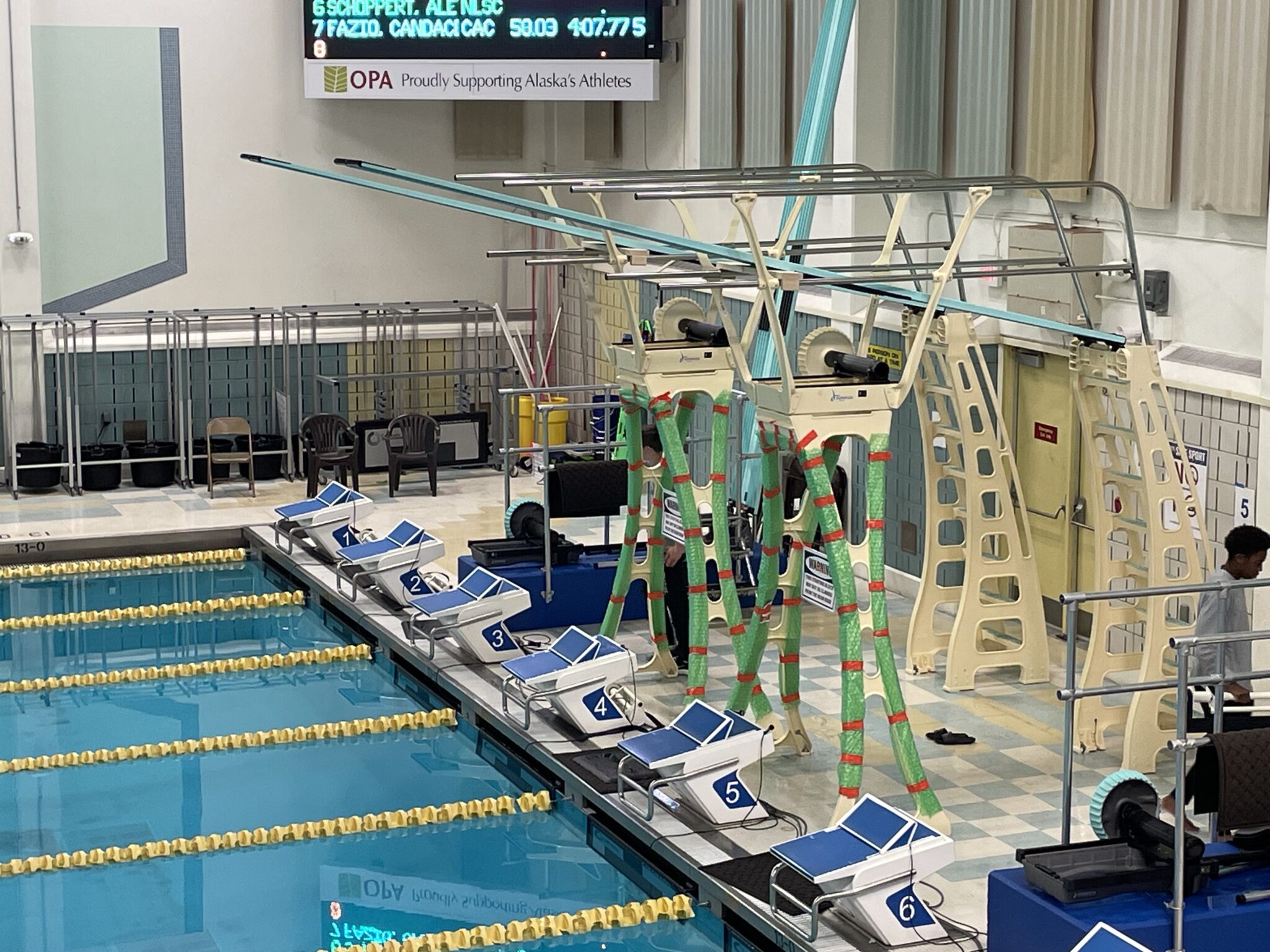 Newly-Installed Diving Boards Cause Controversy At Alaska’s Only 50-Meter Pool [Video]