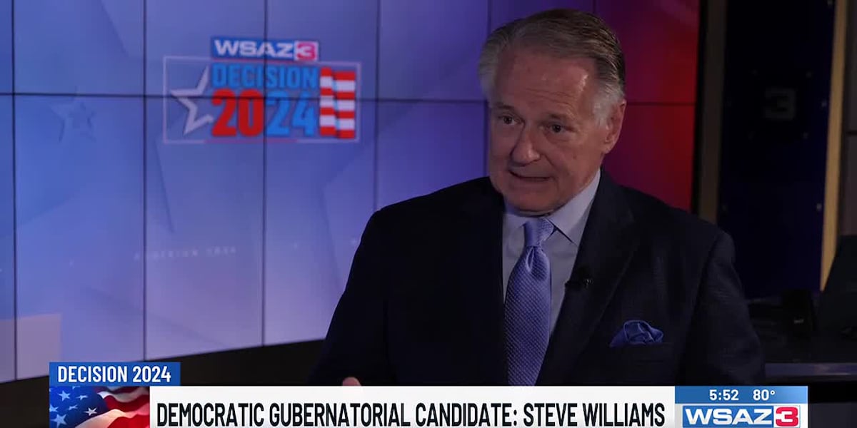 West Virginia Gubernatorial Candidate: Steve Williams [Video]