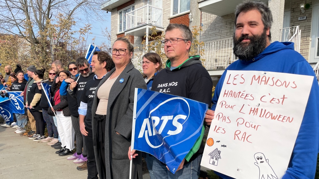 Quebec continued care home staff calling for safer workplaces [Video]