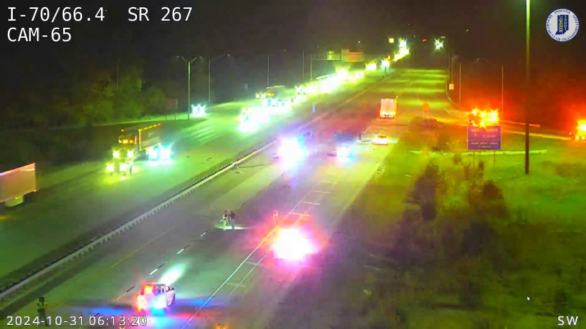 Westbound I-70 reopens in Plainfield following serious crash [Video]