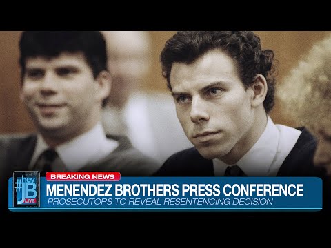 #NOW: Menendez Brothers Press Conference | Prosecutors decision on resentencing Erik & Lyle Menendez [Video]