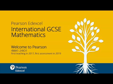 Getting Ready to Teach Pearson Edexcel International GCSE Mathematics (Module 1) [Video]