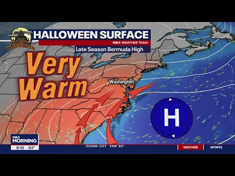 Halloween DC trick-or-treat forecast [Video]