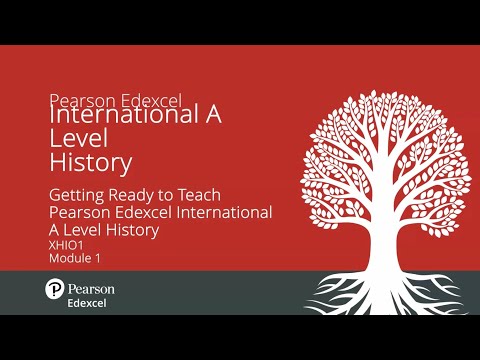 Getting Ready to Teach Pearson Edexcel International A Level History (Module 1) [Video]