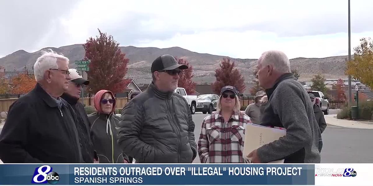 A Spanish Springs community is up in arms over a proposed development right behind their homes [Video]