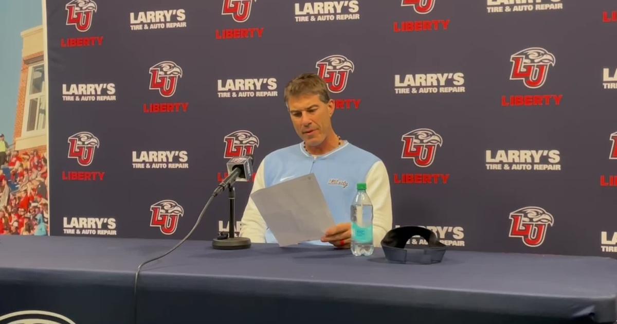 Jamey Chadwell and Quinton Cooley discuss Liberty’s 31-21 loss to Jacksonville State [Video]