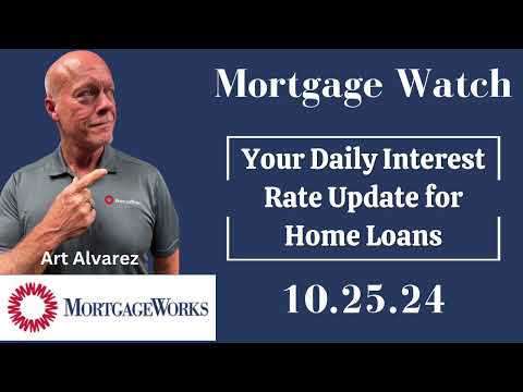 Home Loan Interest Rate Update 10.25.24 – MortgageWatch with Art Alvarez – MortgageWorks, CA [Video]