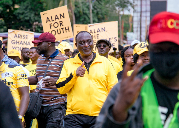 ‘Ignore false information that Accra Yellow Afrafranto Mega Victory Walk has been postponed’ [Video]