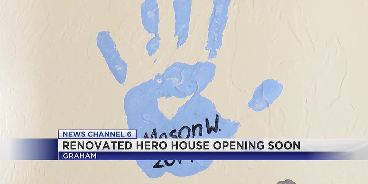 Graham to get renovated Hero House early next year [Video]