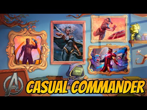 MrTady – STORM  CAPTAIN AMERICA  IRON MAN  BLACK PANTHER | Marvel Avengers EDH / Casual Commander [Video]