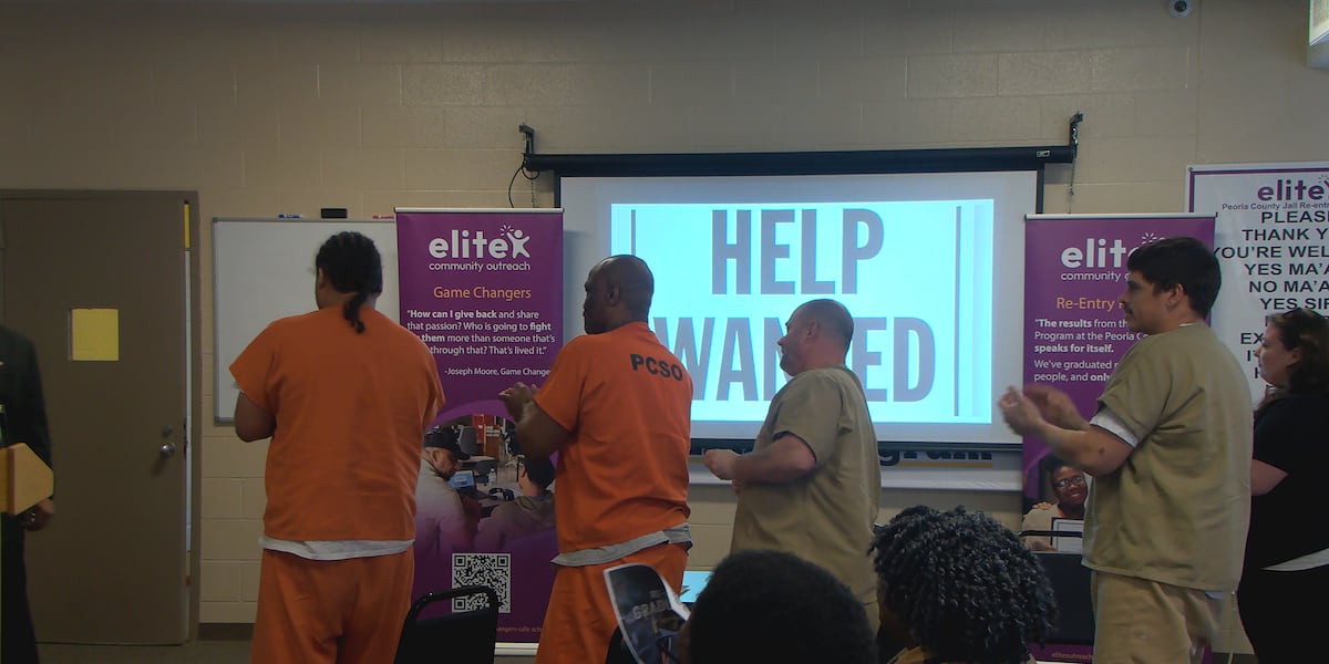 Its graduation day for inmates preparing for their release from the Peoria County Jail [Video]