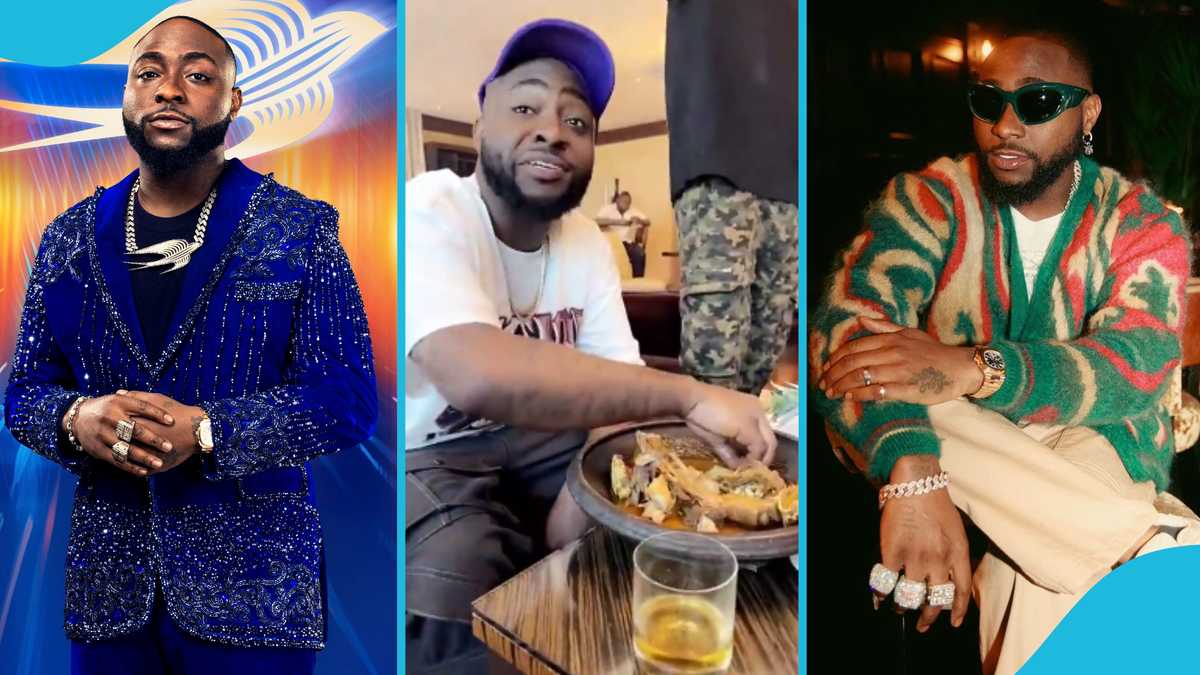 Fans React As Davido Declares Fufu And Light Soup His Favourite GH Dish: “A Common Ghanaian Now” [Video]