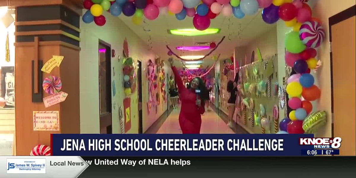 Downs Law Firm Cheerleader Challenge: Jena High School [Video]