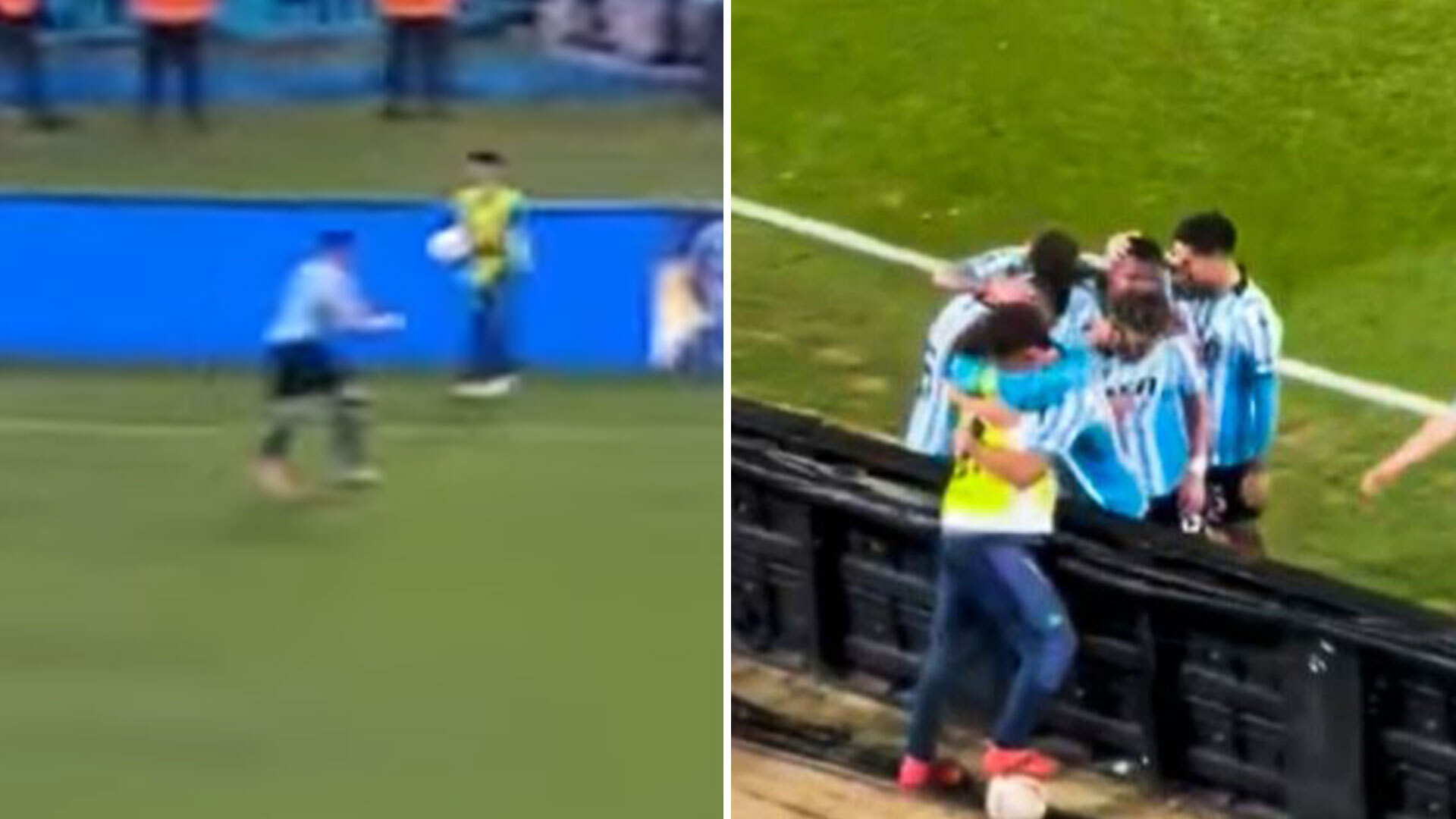 Heartwarming moment stars rush to celebrate with BALL BOY after genius assist sends them to first cup final in 32 years [Video]