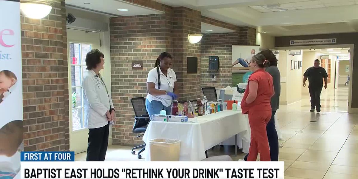 Baptist East hosts ‘Rethink Your Drink’ taste test event [Video]