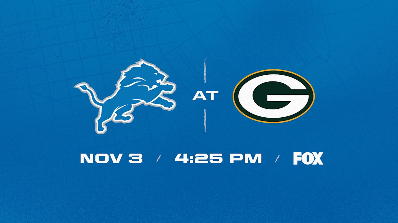 Lions at Packers: Week 9 Gameday Trailer [Video]