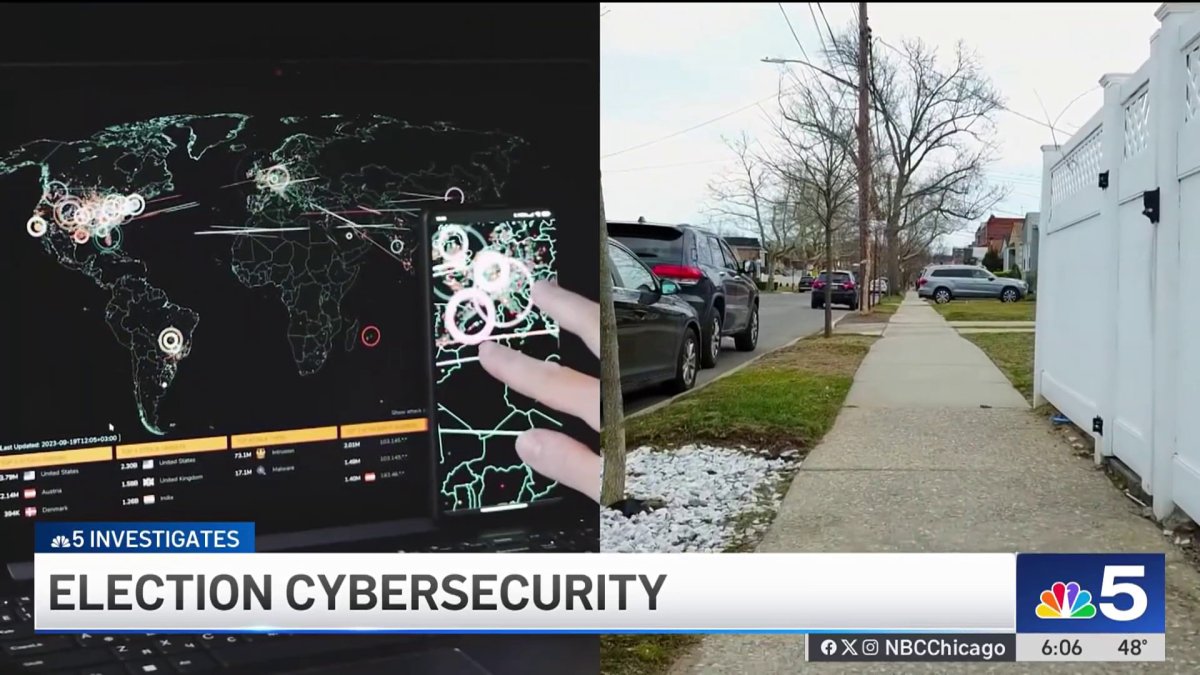 A look into election cybersecurity threats  NBC Chicago [Video]