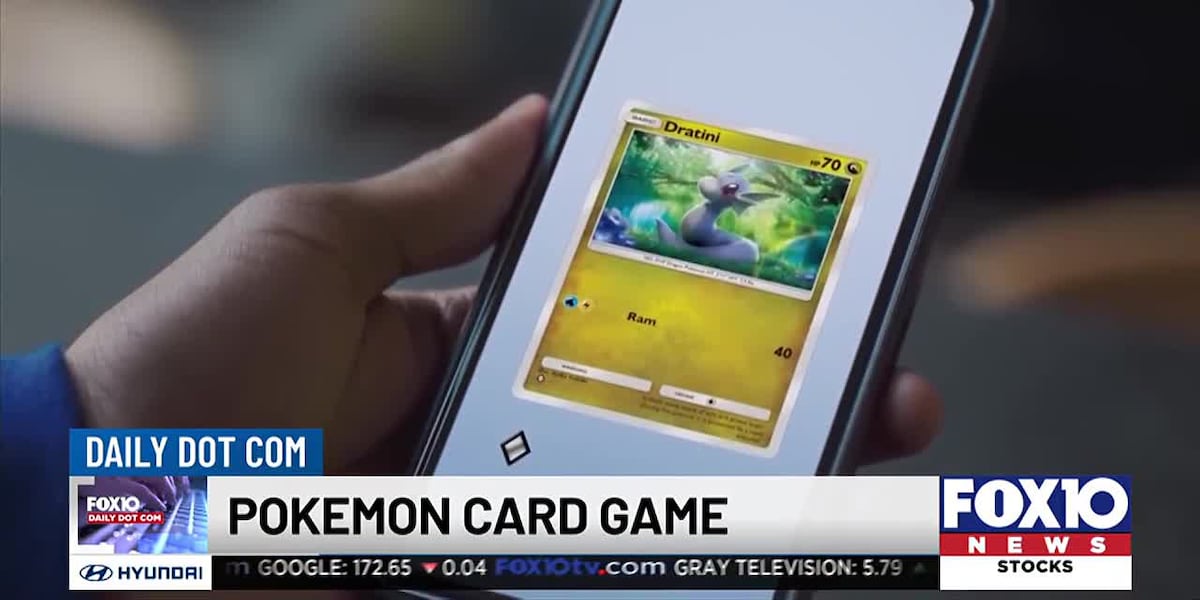 Daily Dot Com: Pokemon card game mobile app [Video]