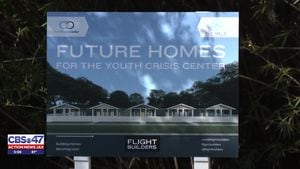 Non-profit organization creating 10 tiny homes for homeless females with children [Video]