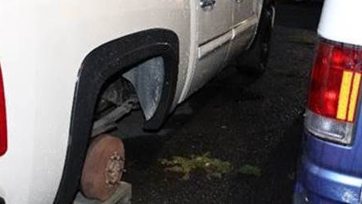 Spokane police arrest burglar suspect attempting to steal tires from parked truck [Video]