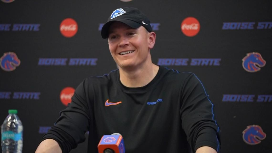 No. 15 Boise State vs. San Diego State post-game press conference [Video]